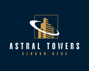 Skyscrapers City Building logo