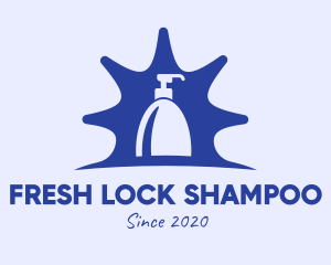 Blue Liquid Soap logo design