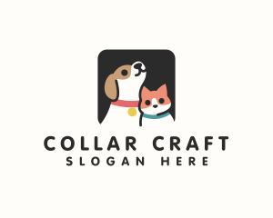 Cat Dog Pet Collar logo