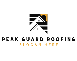 Roofing Real Estate Roof logo