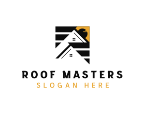 Roofing Real Estate Roof logo