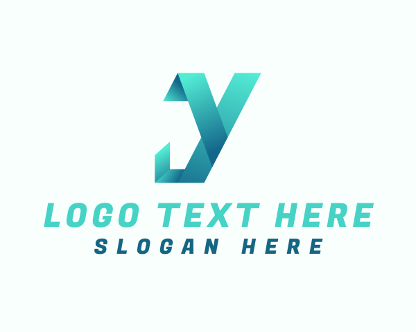 Letter Y logo example 1