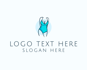 Sexy Bikini Swimsuit Body  logo