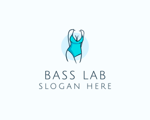 Sexy Bikini Swimsuit Body  logo design