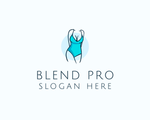 Sexy Bikini Swimsuit Body  logo design