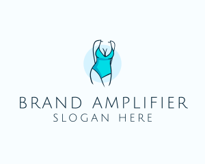 Sexy Bikini Swimsuit Body  logo design