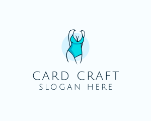 Sexy Bikini Swimsuit Body  logo design