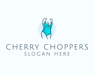 Sexy Bikini Swimsuit Body  logo design