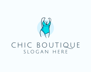 Sexy Bikini Swimsuit Body  logo