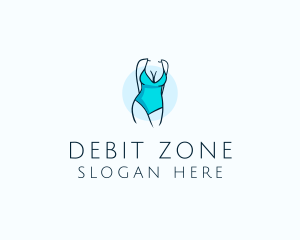 Sexy Bikini Swimsuit Body  logo design