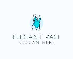 Sexy Bikini Swimsuit Body  logo design