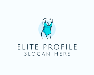 Sexy Bikini Swimsuit Body  logo design