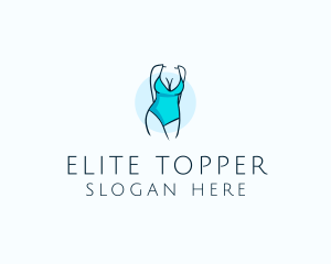 Sexy Bikini Swimsuit Body  logo design