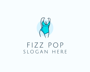 Sexy Bikini Swimsuit Body  logo design