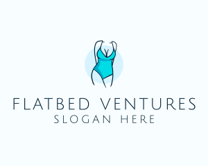 Sexy Bikini Swimsuit Body  logo design