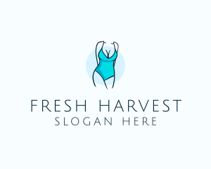 Sexy Bikini Swimsuit Body  logo design