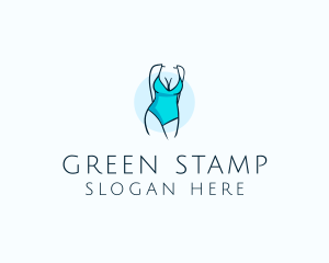 Sexy Bikini Swimsuit Body  logo design