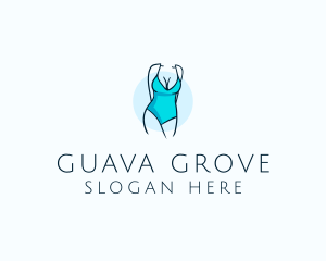 Sexy Bikini Swimsuit Body  logo design