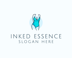 Sexy Bikini Swimsuit Body  logo design