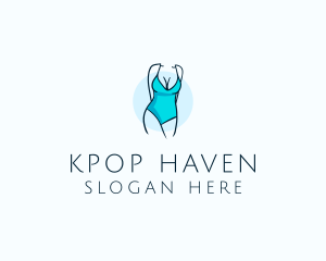 Sexy Bikini Swimsuit Body  logo design