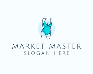 Sexy Bikini Swimsuit Body  logo design