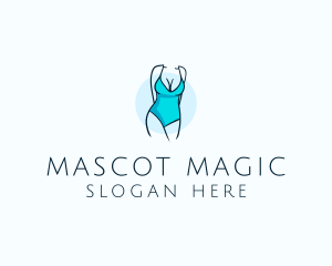 Sexy Bikini Swimsuit Body  logo design