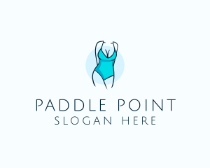 Sexy Bikini Swimsuit Body  logo design