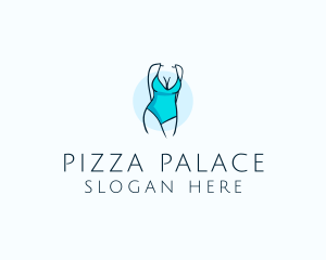 Sexy Bikini Swimsuit Body  logo design