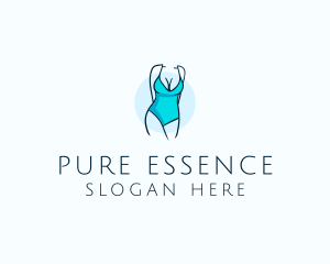 Sexy Bikini Swimsuit Body  logo design