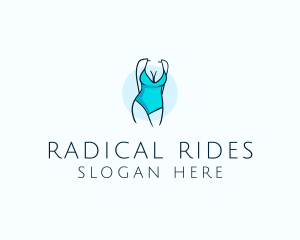 Sexy Bikini Swimsuit Body  logo design