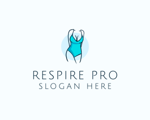 Sexy Bikini Swimsuit Body  logo design