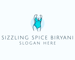 Sexy Bikini Swimsuit Body  logo design