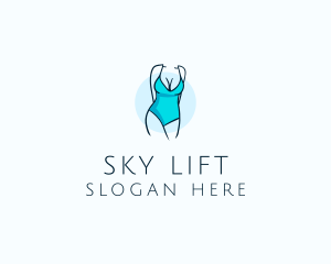 Sexy Bikini Swimsuit Body  logo design