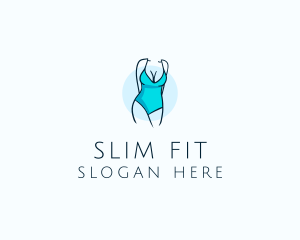 Sexy Bikini Swimsuit Body  logo design