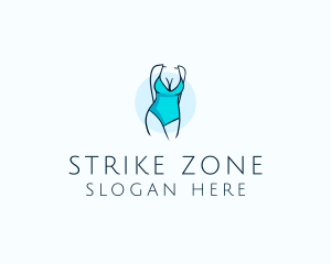 Sexy Bikini Swimsuit Body  logo design