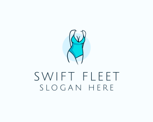 Sexy Bikini Swimsuit Body  logo design