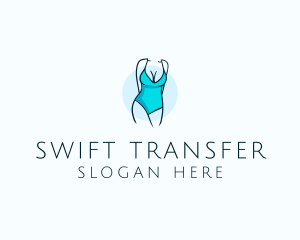 Sexy Bikini Swimsuit Body  logo design