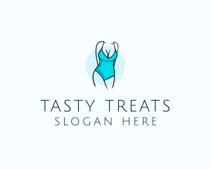 Sexy Bikini Swimsuit Body  logo design