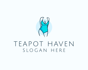 Sexy Bikini Swimsuit Body  logo design