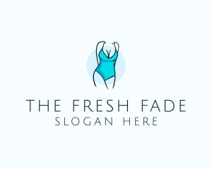 Sexy Bikini Swimsuit Body  logo design