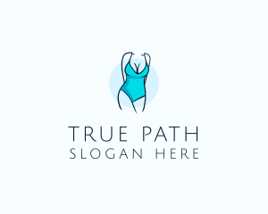 Sexy Bikini Swimsuit Body  logo design