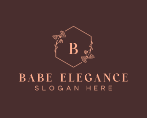 Floral Beauty Makeup logo design