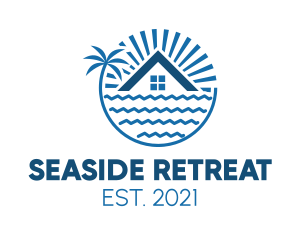 Tropical Seaside Villa House logo