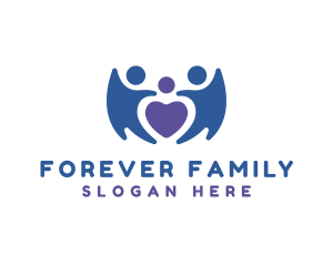 Family Heart Orphanage logo design