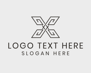 Company - Maze Company Letter X logo design
