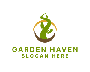 Nature Gardening Plant  logo