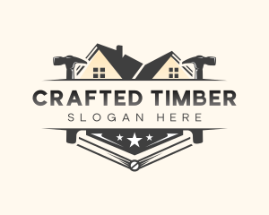 Hammer Construction Builder logo design