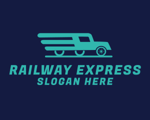 Express Delivery Truck  logo design