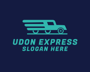 Express Delivery Truck  logo design