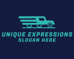 Express Delivery Truck  logo design